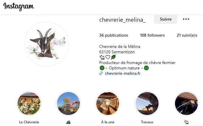 Notre suivi instagram : textes, photos et vidéos